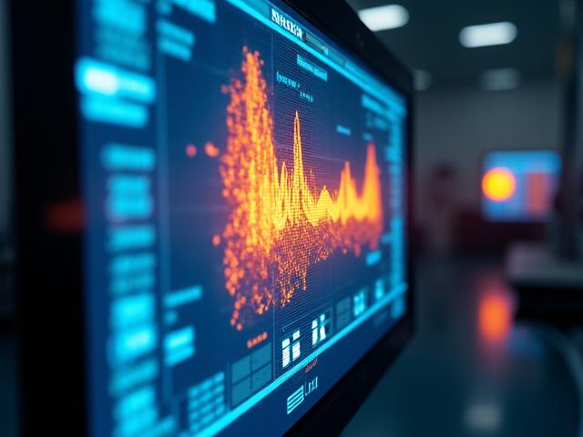 금속 재료 시뮬레이션 인터페이스 화면