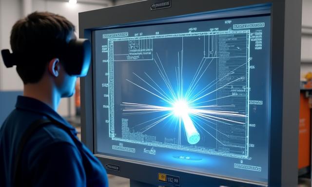 가상 현실 용접 시뮬레이션 장비